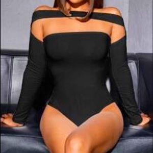 Off the Shoulder Body Suit Size L